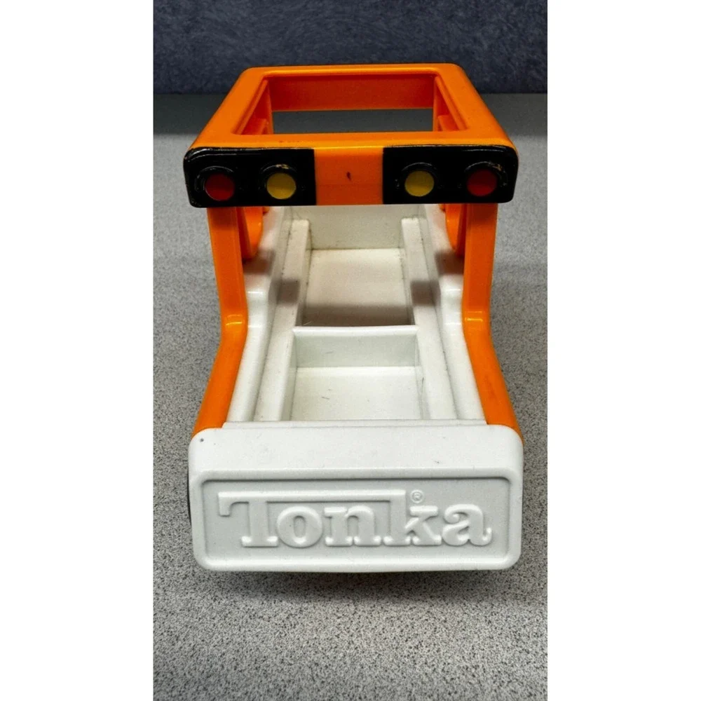 Vintage Tonka Chunky‎ Wheels Yellow School Bus With Clicking Wheels 1987